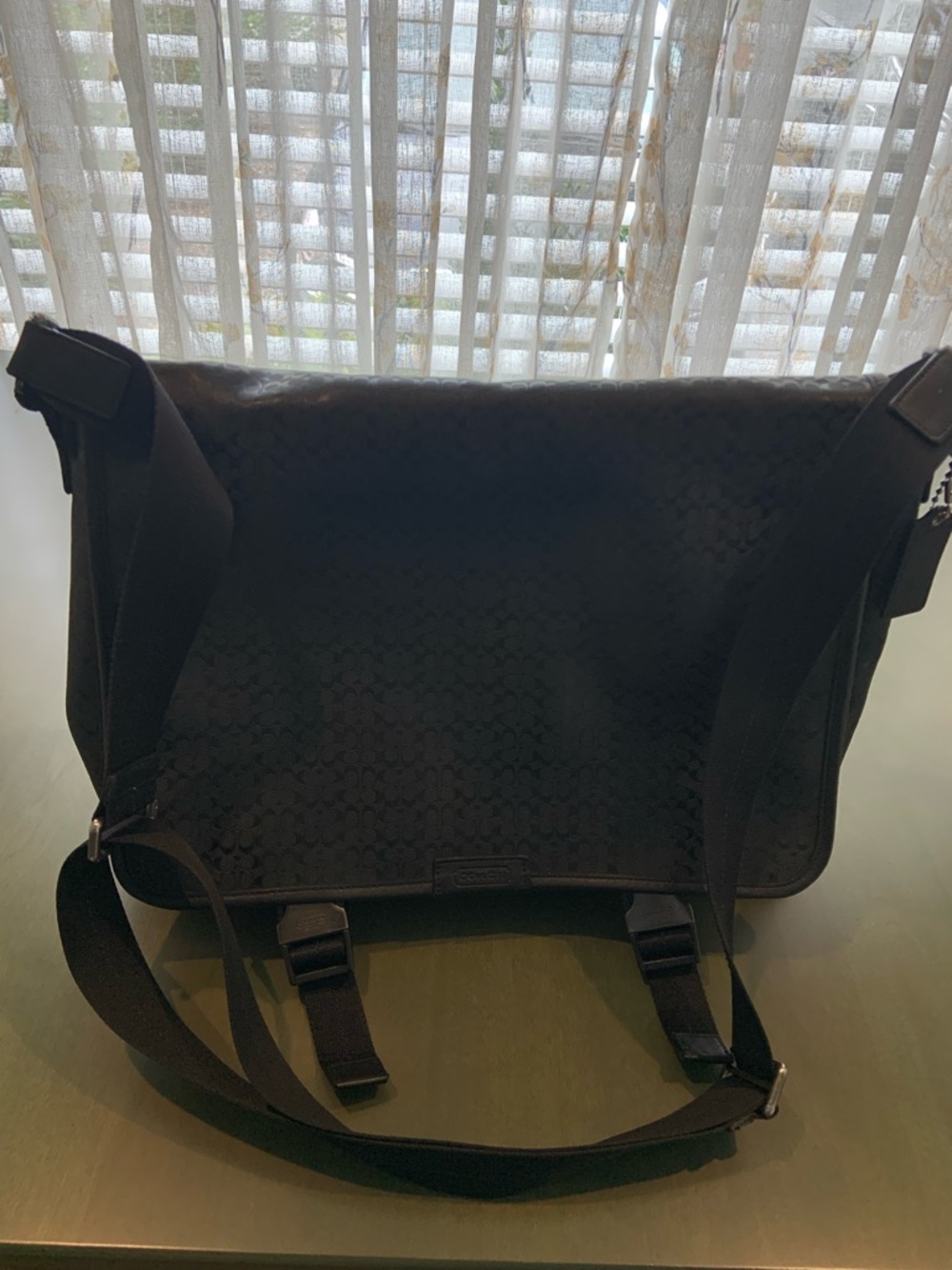 Coach Black Unisex Messenger Bag